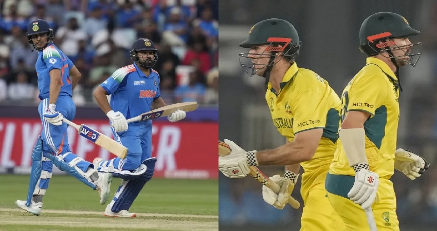 नहीं चले रोहित और कोहली, भारत ने ऑस्ट्रेलिया के खिलाफ 9 विकेट पर 136 रन  बनाये