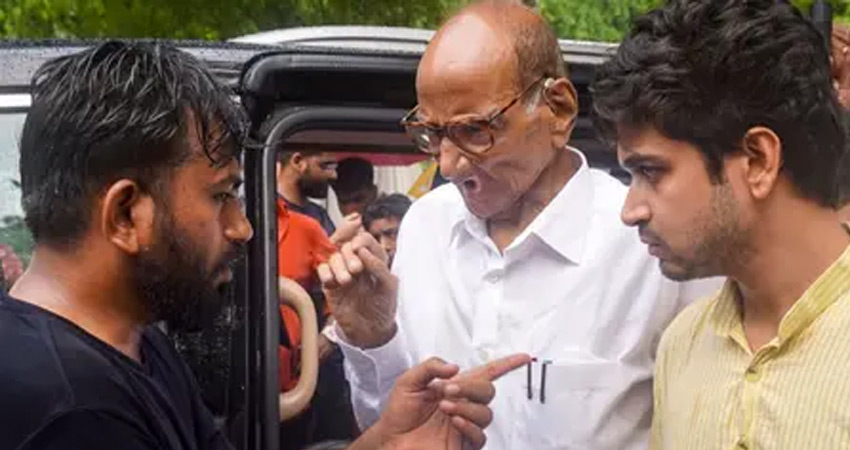 शरद पवार समेत विपक्षी नेताओं ने जंतर-मंतर पहुंचकर किया CJP Protest का समर्थन